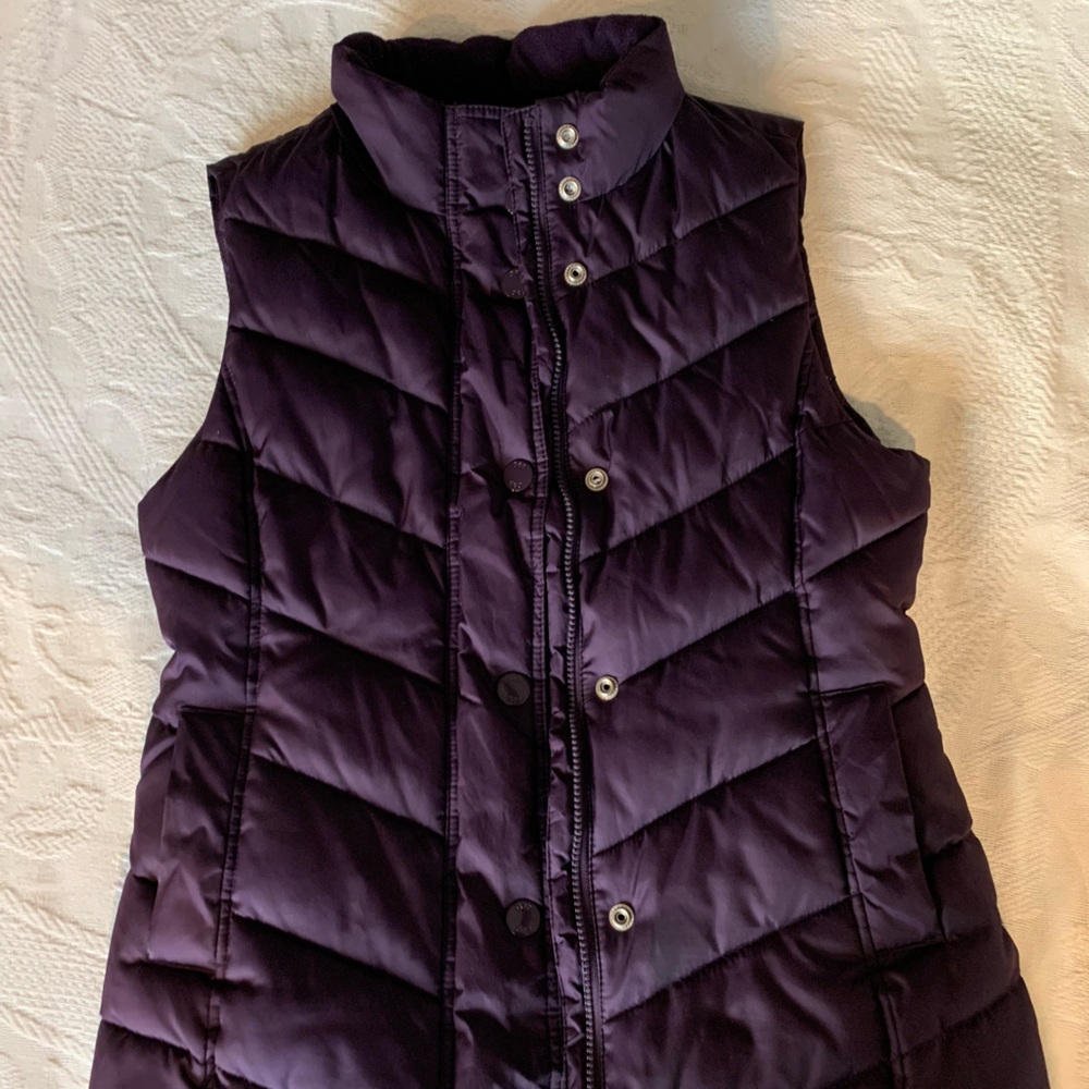 Gap Plum Puffer Jacket